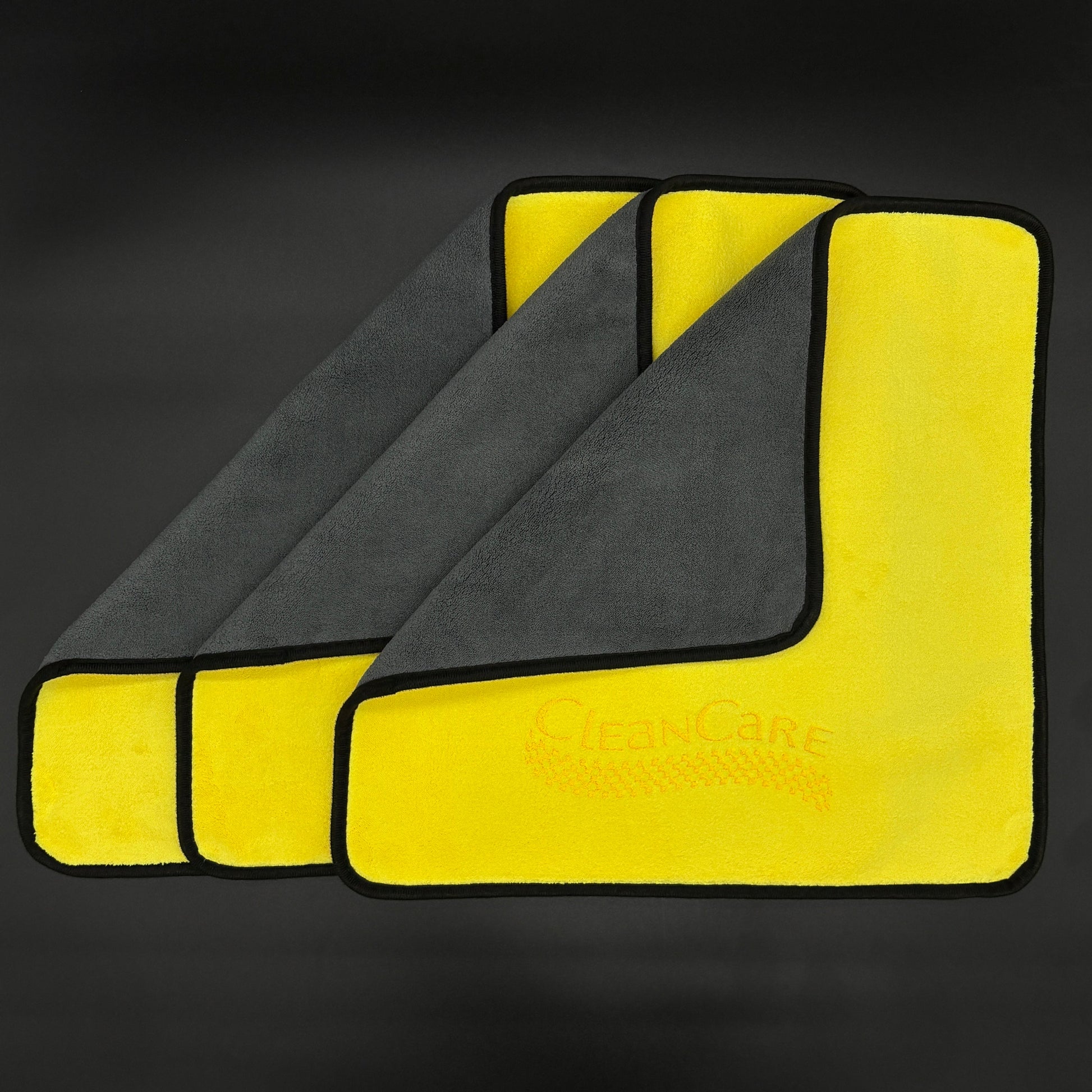 CleanCare Detailingtuch 40×40 Gelb