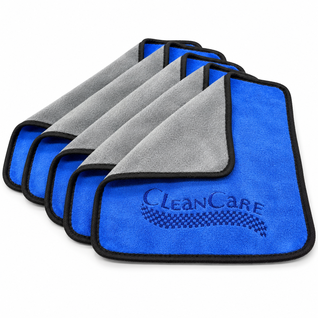 Detailingtücher 800 GSM 30×30 (Blau) – 5er Set