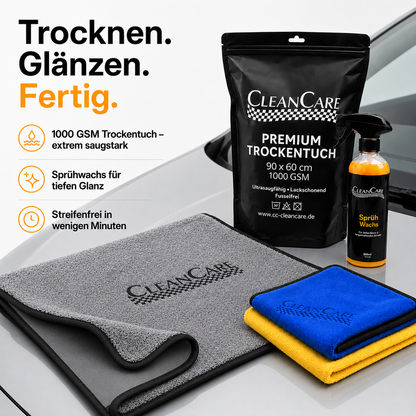 Trocknungs- & Glanz Set