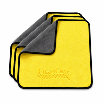 Detailingtücher 800 GSM 40×40 (Gelb) – 3er Set