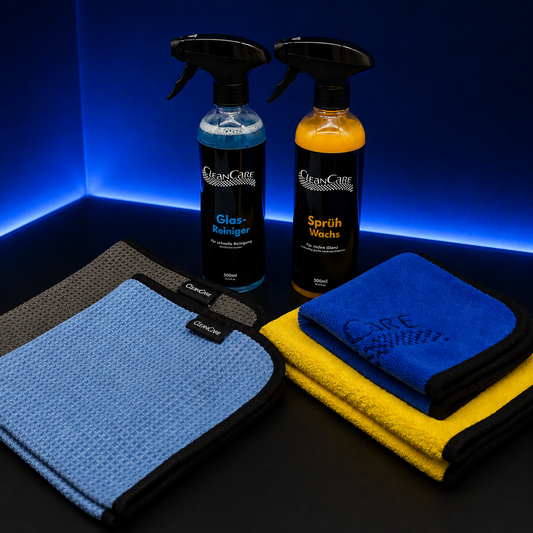 Glanz- & Glaspflege Set