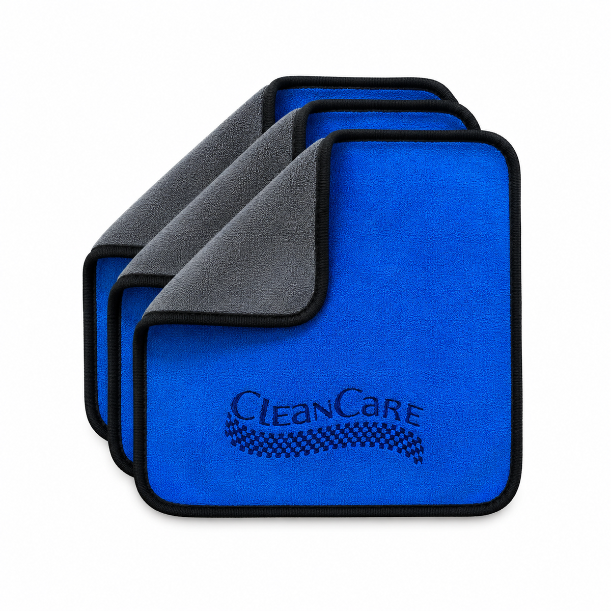 Detailingtücher 800 GSM 30×30 (Blau) – 3er Set